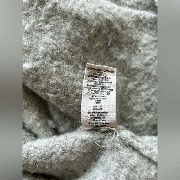 Free People Phantom Long Open-Front Cardigan, Gray - Picture 13 of 14